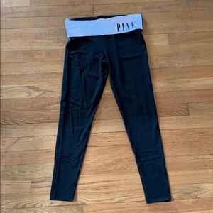 PINK yoga leggings! Size S. Black.